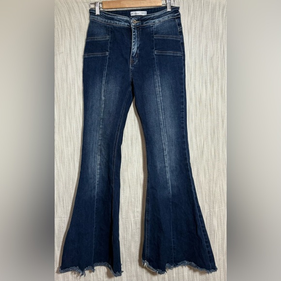 KanCan Denim - KanCan Dark Blue Flare Jeans